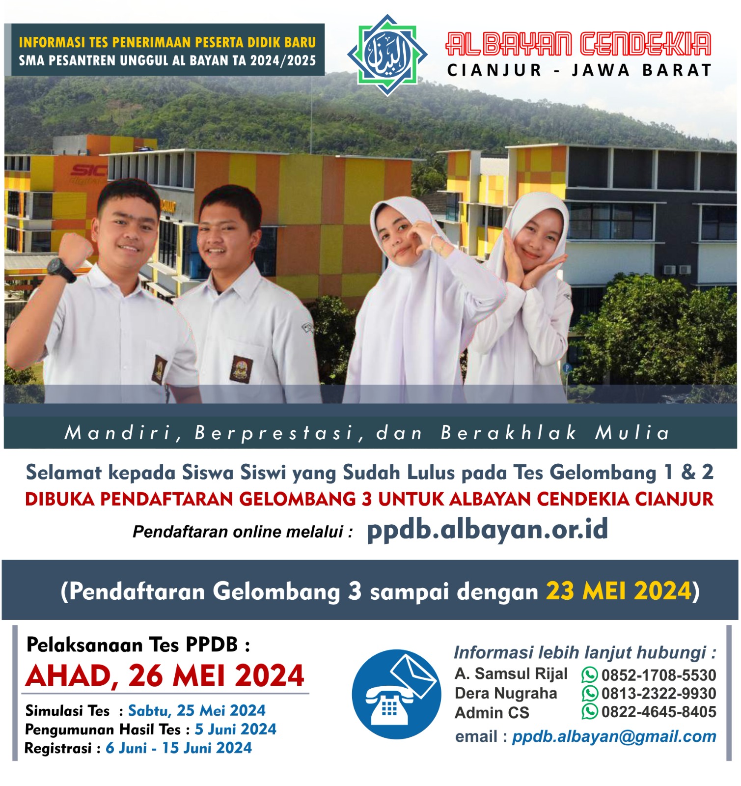 PPDB SMA PU Al Bayan